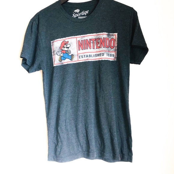 Sportige Nintendo faded tshirt - Picture 1 of 7